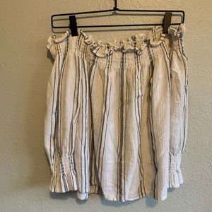 Nordstrom’s off the shoulder top